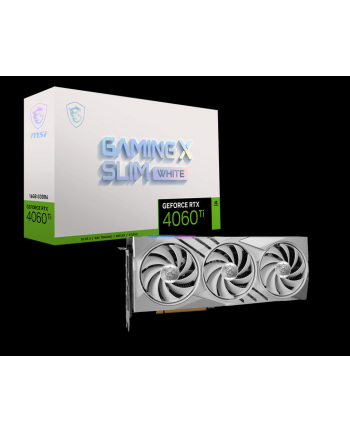 Msi GeForce RTX 4060 Ti Gaming X Slim White 16GB GDDR6 (V517001R)