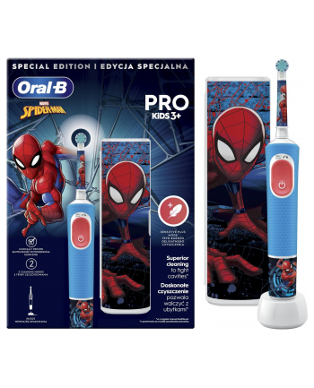 Oral-B Oral-B Pro Kids 3+ Spiderman Z Futerałem