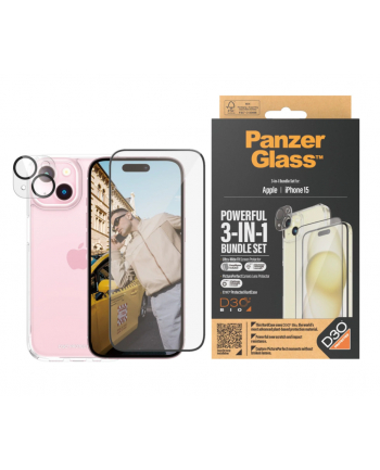 Panzerglass Etui Hardcase Do Apple Iphone 15 Przezroczysty Szkło Hartowane Ultra Wide Fit Na Obiektyw Pictureperfect Lens Darmow