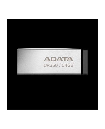 adata Pendrive UR350 64GB USB3.2 Gen1 Metal czarny nr 1