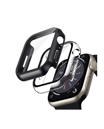 crong Etui ze szkłem Hybrid Watch Case Apple Watch 40mm Clear nr 1