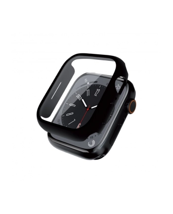 crong Etui ze szkłem Hybrid Watch Case Apple Watch 44mm Czarne nr 2