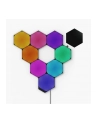 Nanoleaf Shapes Hexagons Ultra Black Starter Kit 9 paneli czarny (NL42-0102HX-9PK) - nr 15