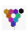 Nanoleaf Shapes Hexagons Ultra Black Starter Kit 9 paneli czarny (NL42-0102HX-9PK) - nr 2