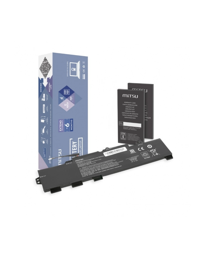 mitsu Bateria HP TT03XL 755 850 G6 ELITEBOOK 4400mAh główny