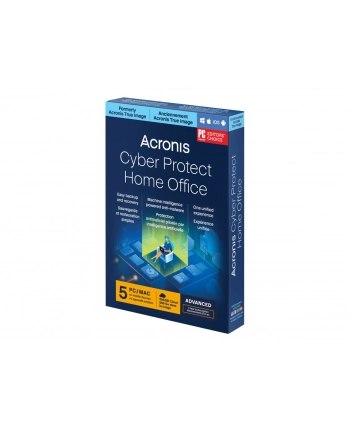ACRONIS ESD Cyber Pczerwonyect Home Office Advanced Subscription 5 Computers + 500 GB ACRONIS Cloud Storage - 1 year subscription nr 2