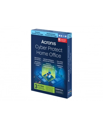 ACRONIS ESD Cyber Pczerwonyect Home Office Essentials Subscription 3 Computers - 1 year subscription nr 2