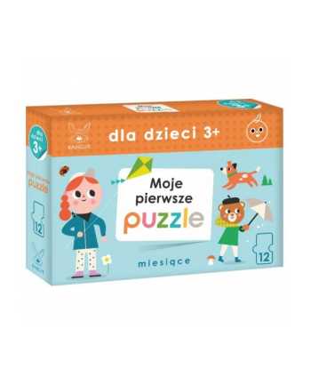 Dla Dzieci 3+ Moje pierwsze Puzzle. Miesiące Kangur