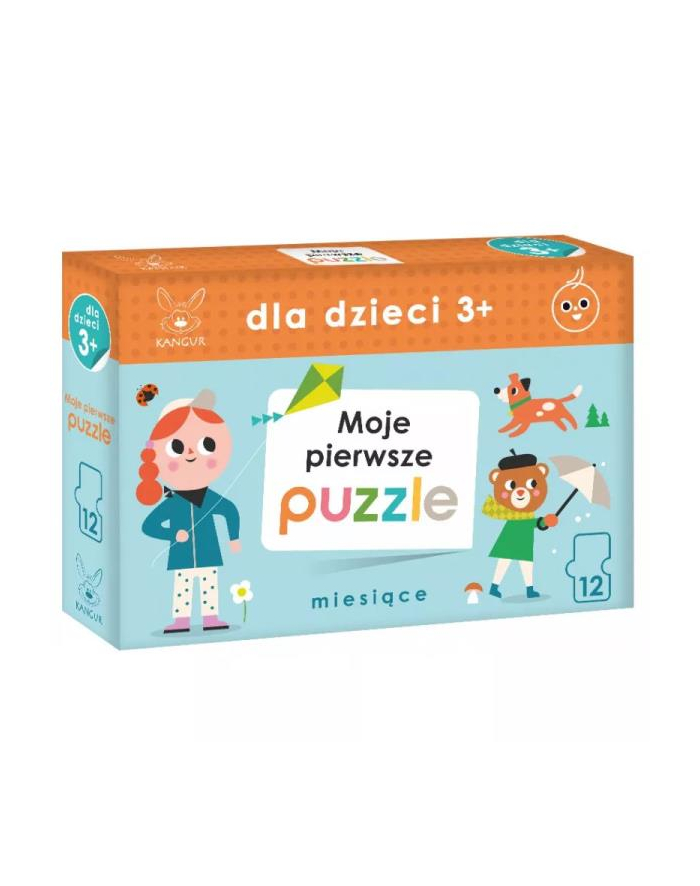 Dla Dzieci 3+ Moje pierwsze Puzzle. Miesiące Kangur główny