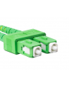 lanberg Patchcord światłowodowy sm lc/upc-sc/apc duplex 3.0mm lszh g657a1 0.5m żółty - nr 5