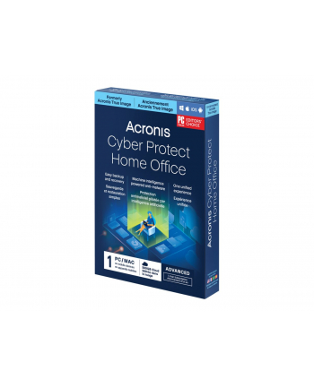 ACRONIS ESD Cyber Pczerwonyect Home Office Advanced Subscription 1 Computer + 500 GB ACRONIS Cloud Storage - 1 year subscription