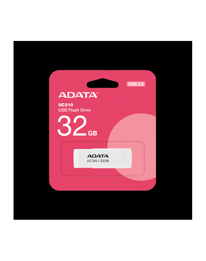 adata Pendrive UC310 32GB USB3.2 biały główny