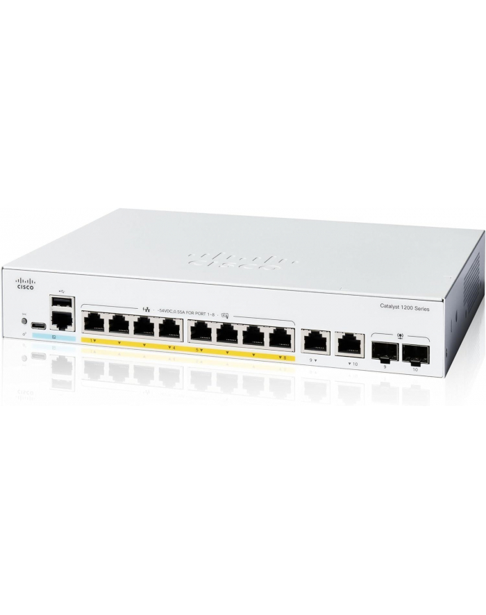 CISCO Catalyst 1200 8-port GE Full PoE 2x1G Combo główny