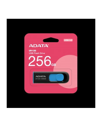 adata Pendrive UV128 256GB USB3.2 czarno-niebieski nr 1