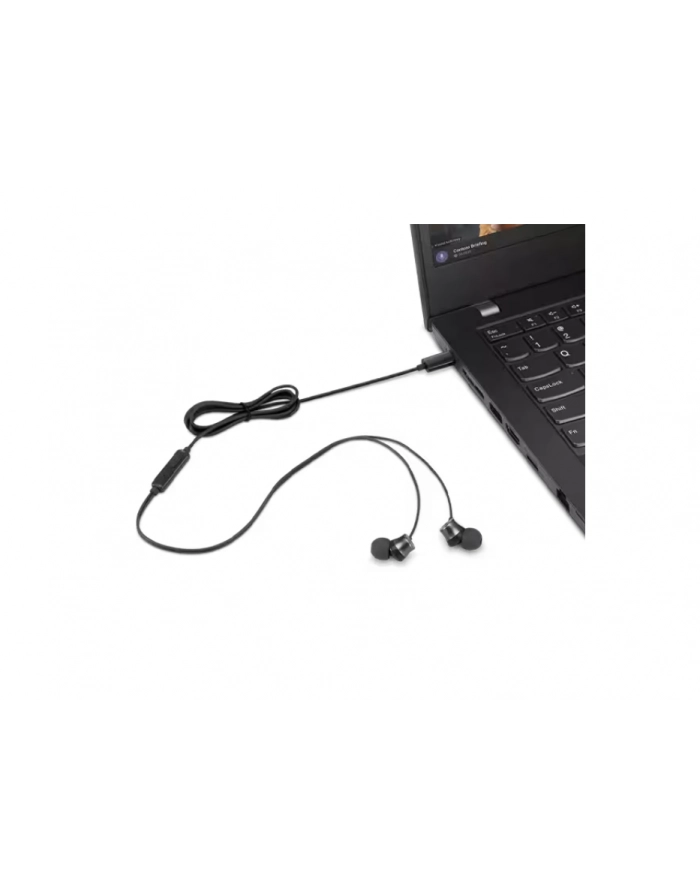 lenovo Słuchawki douszne przewodowe USB-C 4XD1J77351 główny