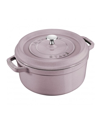 no name Garnek żeliwny okrągły Staub - 38 ltr, Kwiat Wiśni nr 2