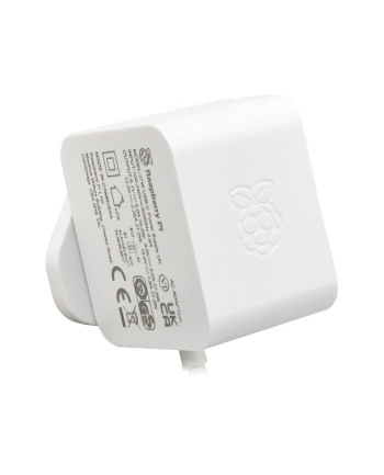 Raspberry Pi 27W USB-C Zasilacz Biały (wersja europejska)