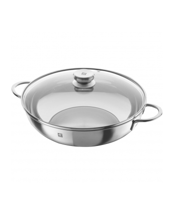 no name Wok z pokrywką Zwilling TWIN Nova - 32 cm