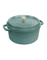 no name Garnek żeliwny okrągły Staub - 67 ltr, Eukaliptusowy - nr 1
