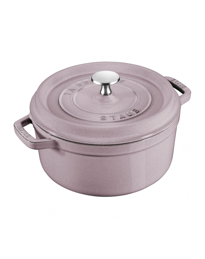 no name Garnek żeliwny okrągły Staub - 22 ltr, Kwiat Wiśni główny