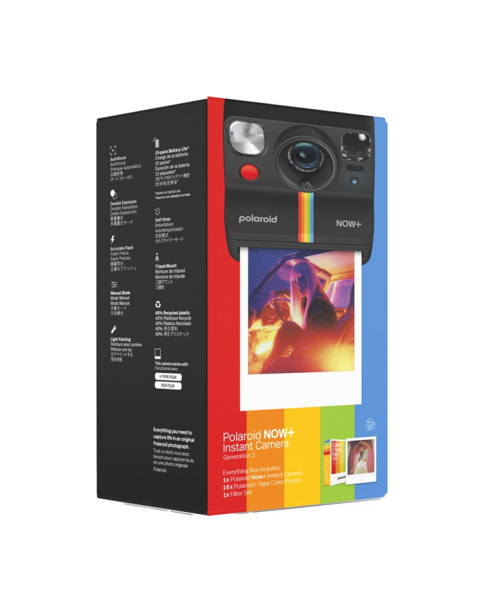 Polaroid NOW + Gen 2 E-BOX Black główny