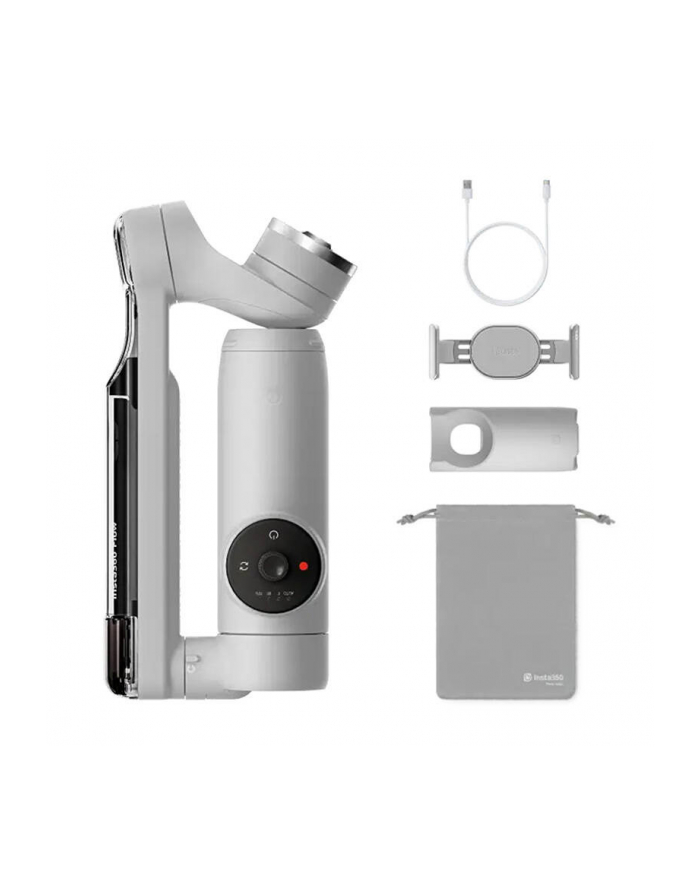 Insta360 Flow Standalone (Stone Gray) - stabilizator 3-osiowy, gimbal główny