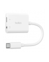 BELKIN ADAPTER 35MM AUDIO + USB-C CHARGE ADAPTER - nr 14