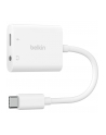 BELKIN ADAPTER 35MM AUDIO + USB-C CHARGE ADAPTER - nr 33