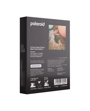 Wkłady do aparatu Polaroid Color Film I-Type Black Frame Edition nr 2