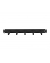 Organizer kabli Lanberg AK-1701-B 19'' 1U z 5 metalowymi uchwytami typ B czarny - nr 2