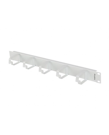 Organizer kabli Lanberg AK-1701-S 19'' 1U z 5 metalowymi uchwytami typ B szary nr 2