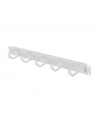 Organizer kabli Lanberg AK-1701-S 19'' 1U z 5 metalowymi uchwytami typ B szary - nr 4