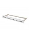 Patch panel pusty Lanberg PPKS-0924-S 24 port 1U 19'' do modułów keystone szary - nr 5