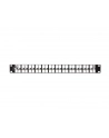 Patch panel pusty Lanberg PPKS-1248-B 24 port 1U 19'' do modułów keystone czarny - nr 3