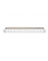 Patch panel pusty Lanberg PPKS-1248-S 24 port 1U 19'' do modułów keystone szary - nr 2