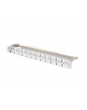 Patch panel pusty Lanberg PPKS-1248-S 24 port 1U 19'' do modułów keystone szary - nr 5