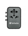 Adapter podróżny Verbatim UTA-05 GaN III globalny-globalny 2xUSB 2xUSB-C PD QC 4+ - nr 10