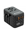 Adapter podróżny Verbatim UTA-05 GaN III globalny-globalny 2xUSB 2xUSB-C PD QC 4+ - nr 1