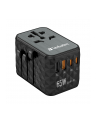 Adapter podróżny Verbatim UTA-05 GaN III globalny-globalny 2xUSB 2xUSB-C PD QC 4+ - nr 37