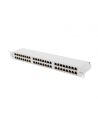 Patch panel Lanberg PPS6-1048-S 48 port 1U 19'' kat.6 FTP ekranowany szary - nr 1