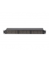 Patch panel Lanberg PPSA-1048-B 48 port 1U 19'' kat.6A FTP ekranowany czarny - nr 2