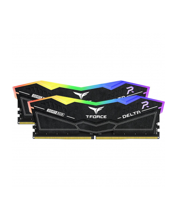 Team Group DDR5 32GB - 5200 - CL - 40 - Dual-Kit - DIMM -FF3D532G5200HC40CDC01, Delta RGB, XMP, Kolor: CZARNY