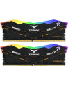 Team Group DDR5 32GB - 6000 - CL - 38 - Dual-Kit - DIMM - FF5D532G6000HC38ADC01, Delta TUF RGB, XMP, Kolor: CZARNY - nr 1