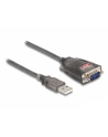 DELOCK DELOCK 61400 CABLE GENDER CHANGER USB A RS-232 BLACK  () - nr 1