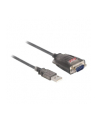 DELOCK DELOCK 61400 CABLE GENDER CHANGER USB A RS-232 BLACK  () - nr 7