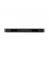 Organizer kabli Lanberg AK-1703-B 19'' 1U plastikowy z zaślepką typ A czarny - nr 4