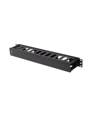 Organizer kabli Lanberg AK-1703-B 19'' 1U plastikowy z zaślepką typ A czarny nr 2