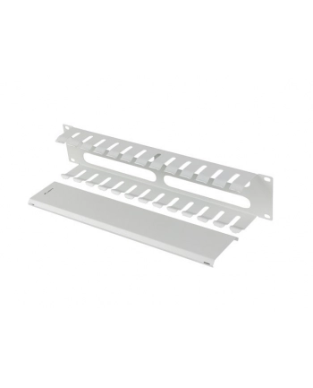 Organizer kabli Lanberg AK-1705-S 19'' 2U z zaślepką typ A szary nr 2