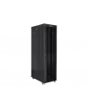 Szafa instalacyjna stojąca 19'' 47U 800x1200 czarna drzwi szklane LCD Lanberg (flat pack) - nr 7
