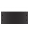 Szafa instalacyjna Lanberg rack wisząca 19'' 4U 600x450 drzwi perforowane czarna (flat pack) - nr 12